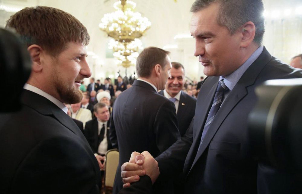 Аксёнов поздравил главу Чечни Кадырова с днём рождения