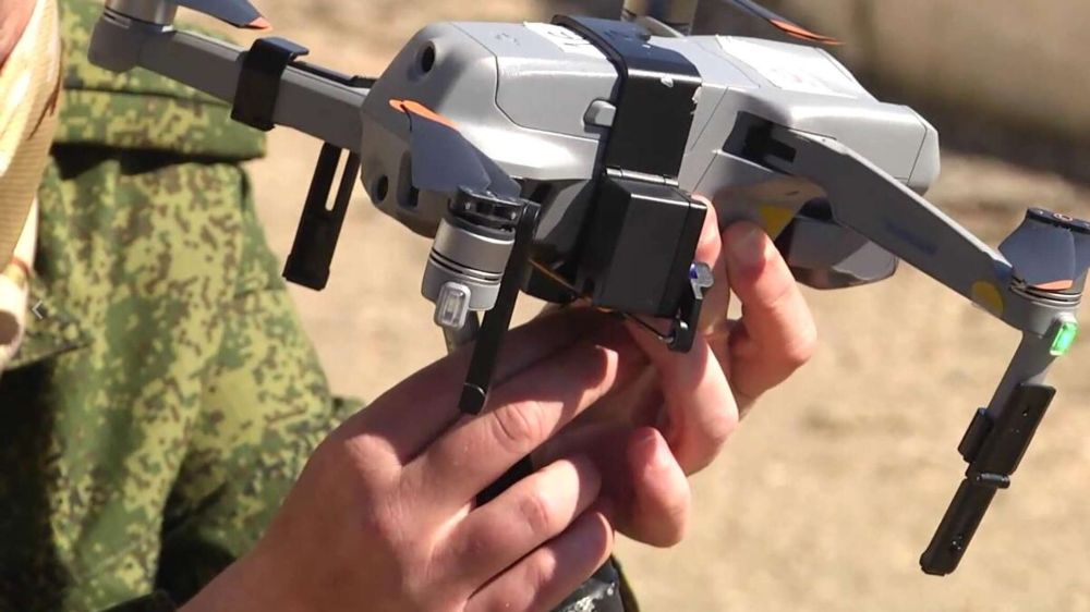 В Крыму мобилизованных обучают управлять боевыми дронами