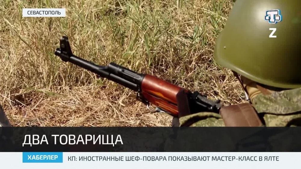 Уже десять дней мобилизованные крымчане проходят боевое слаживание в одном из соединений ЧФ