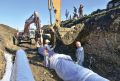 На востоке Крыма продолжается строительство тракта водоподачи