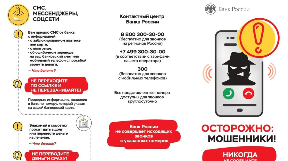 Центральный банк Российской Федерации предупреждает граждан о деятельности  недобросовестных субъектов на финансовом рынке - Лента новостей Крыма