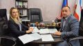 Светлана Лужецкая провела рабочую встречу с начальником Крымское Мугадн Ространснадзора