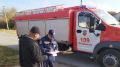 Сотрудники ГКУ РК «Пожарная охрана Республики Крым» продолжают профилактическую работу с населением по предотвращению пожаров
