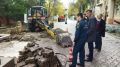 В центре Евпатории из-за аварии затопило археологический комплекс