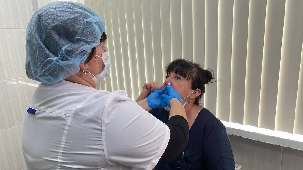 В Крым поступило 55 тысяч насадок для назальной вакцинации против коронавируса