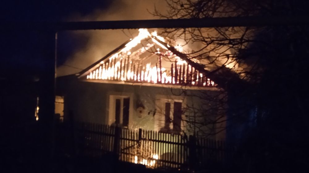 Крымские огнеборцы ликвидировали пожар в Бахчисарайском районе