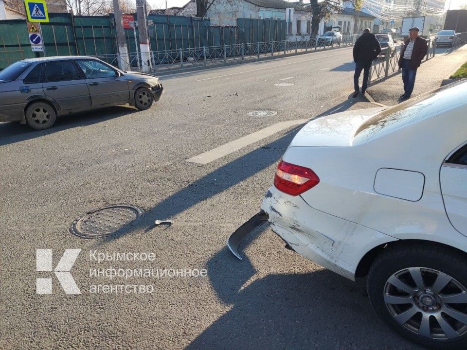 На «проклятом» перекрестке в Симферополе произошло очередное ДТП