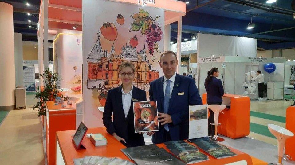Курорты Крыма представлены на международной выставке в Москве