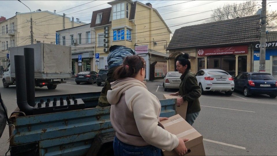 В Крыму отец ушел на передовую добровольцем вместе с мобилизованным сыном