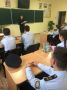 Юрисконсульт правового отдела МВД по Республике Крым в преддверии дня юриста провела занятия с учениками кадетского класса