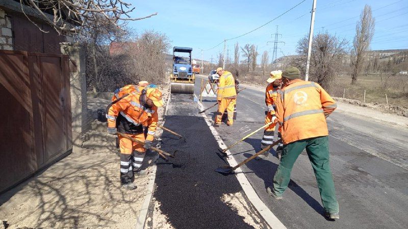 Почти 67 километров дорог отремонтировано за год в Севастополе в рамках нацпроекта