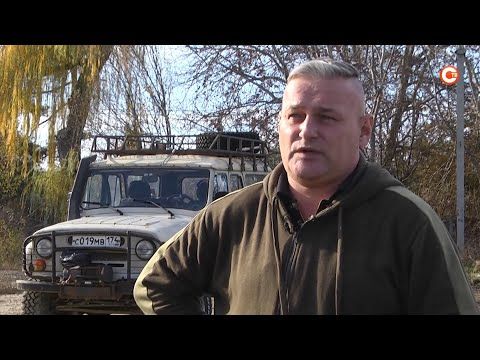 Севастопольский блогер Олег Агеев передал свой личный автомобиль бойцам на передовую