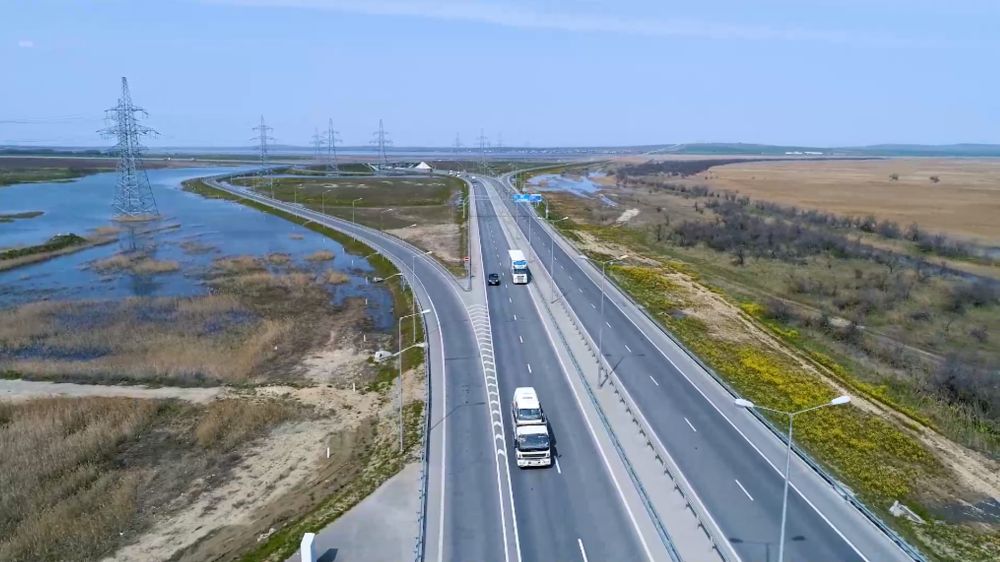 Старт дан: на юге России открыта дорога, связывающая М-4 "Дон" и Крым