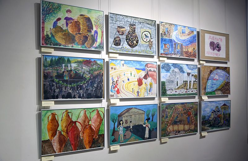 В «Херсонесе Таврическом» открылась праздничная выставка юных мастеров