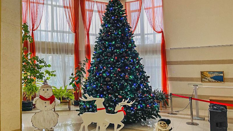 В преддверии новогодних праздников в Центральной библиотеке Крыма реализован комплекс тематических мероприятий
