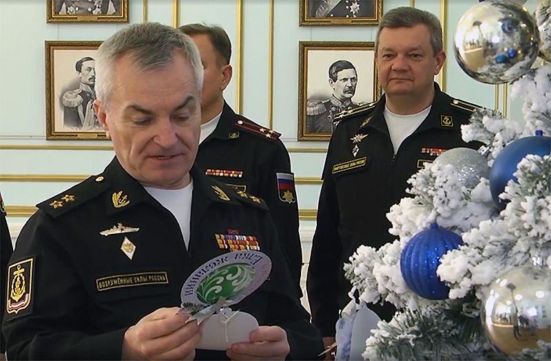 На Черноморском флоте прошла новогодняя акция «Ёлка желаний»