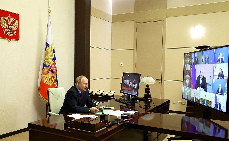 Путин обозначил шесть направлений работы Правительства РФ в 2023 году