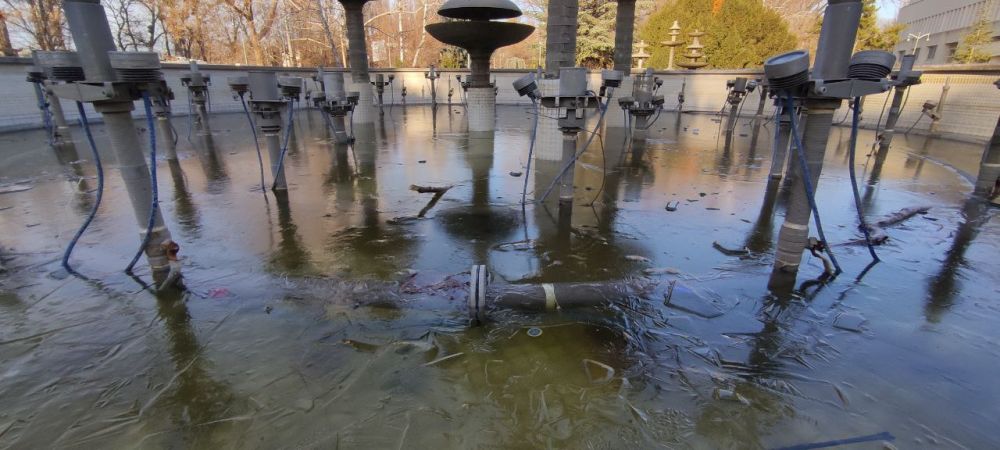 В администрации Симферополя объяснили состояние фонтанов у ДКП