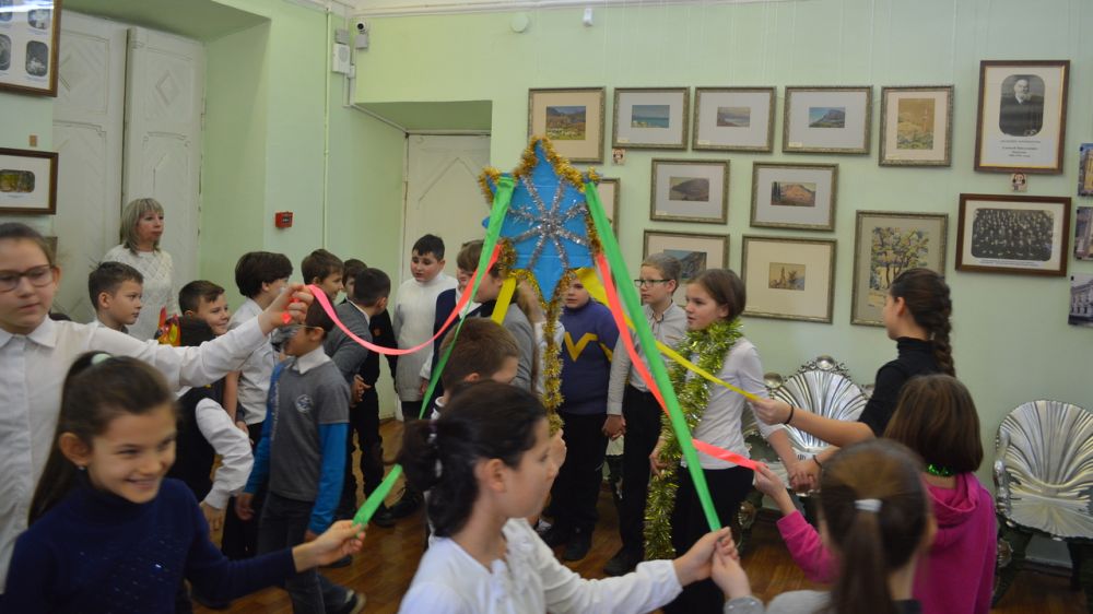 В Музее А.Н. Бекетова прошли мероприятия для юных посетителей, посвященные традиционным зимним праздникам