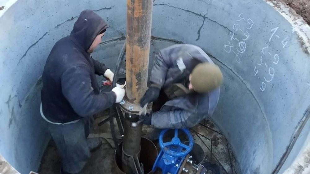 В Крыму запустили пять новых скважин с артезианской водой