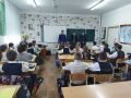 Сотрудники Госавтоинспекции продолжают проводить профилактические беседы в образовательных организациях Белогорского района