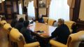 Сергей Аксёнов провел встречу с генеральным директором Российской телевизионной и радиовещательной сети