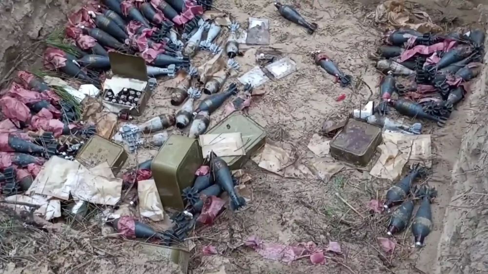 Схрон в яме: в Херсонской области нашли крупный оружейный склад