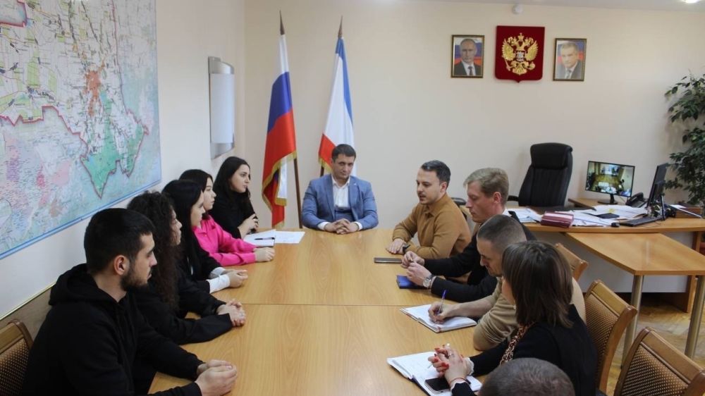 Состоялась встреча с Молодежным советом Симферопольского района