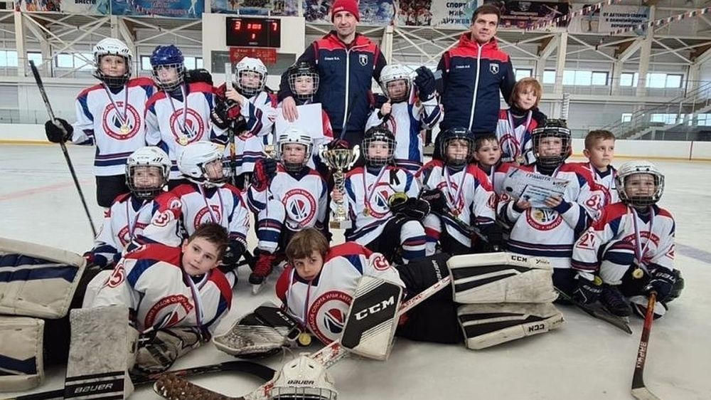 Юные хоккеисты из Симферополя выиграли турнир «Южный лед»