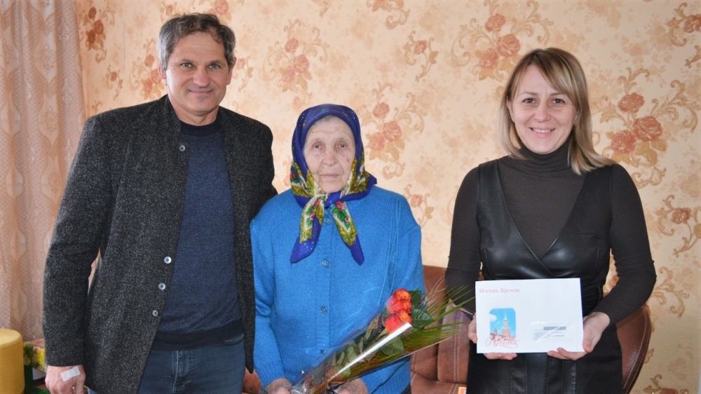 Анастасия Васильевна Лавренюк из села Алексеевки отметила 95-летие