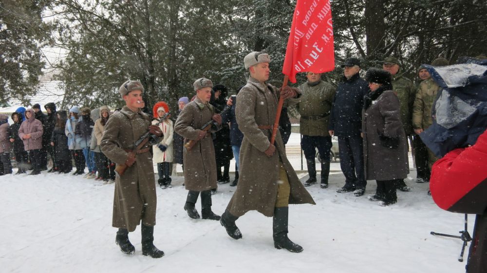 В Симферопольском районе почтили память солдат, погибших в Бешуйском бою