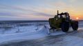 Денис Олейник держит на контроле уборку снега на дорогах Раздольненского района