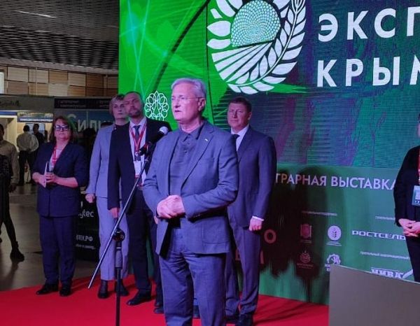 Василий Рогатин принял участие в открытии XI Международной аграрной выставки «АгроЭкспоКрым 2023»