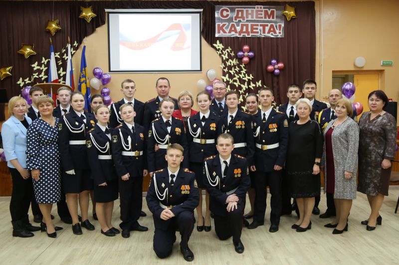 В День российского кадета руководители МВД по Республике Крым поздравили воспитанников подшефных «полицейских» кадетских классов