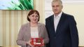 Светлана Мшанецкая удостоена медали «За доблестный труд»