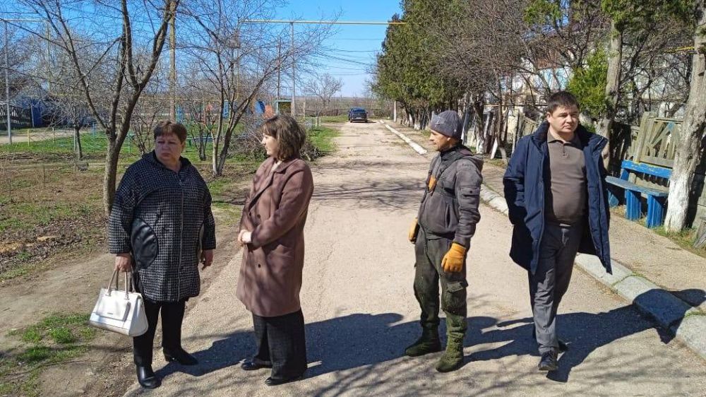 В Бахчисарайском районе продолжается санитарная очистка территорий и