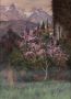 Пеизаж «Миндаль в цвету» (1907) – одна из лучших работ Иосифа Крачковского