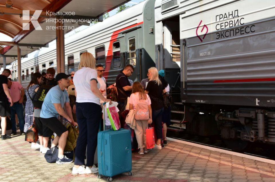Железнодорожный маршрут из Москвы в Симферополь вошел в ТОП-3 популярных на майские праздники