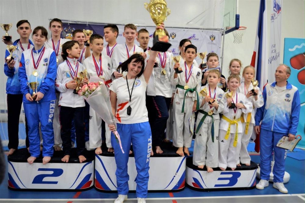 Севастопольские спортсмены заняли первое общекомандное место в открытом турнире по Тхэквондо МФТ! Поздравляем и гордимся!
