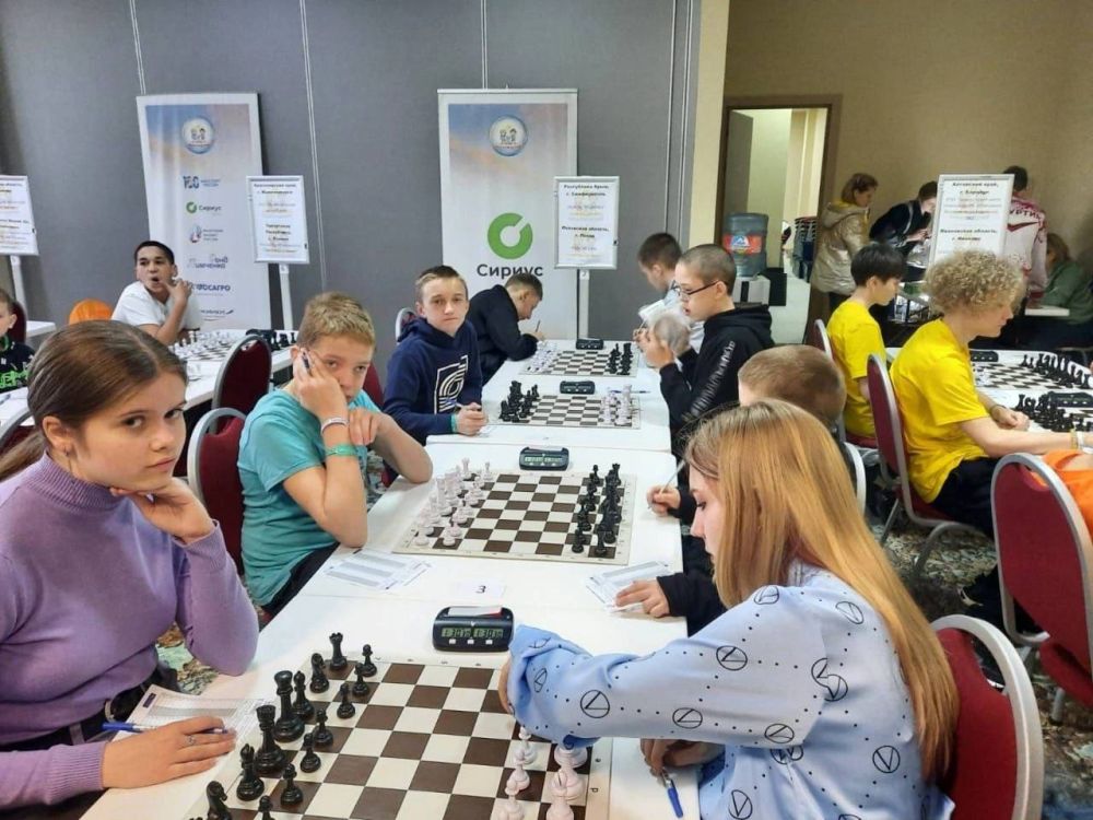В Симферополе проходит первенство Республики Крым 2023 года по шахматам