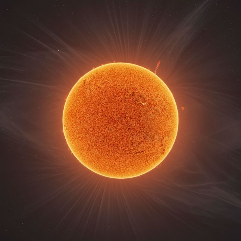 Два астрографа за 5 дней создали одну из самых детализированных фотографий Солнца