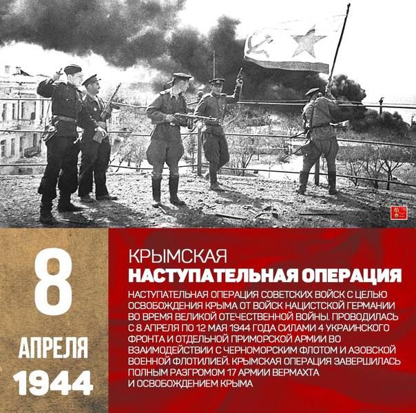 Карта крымская операция 1944