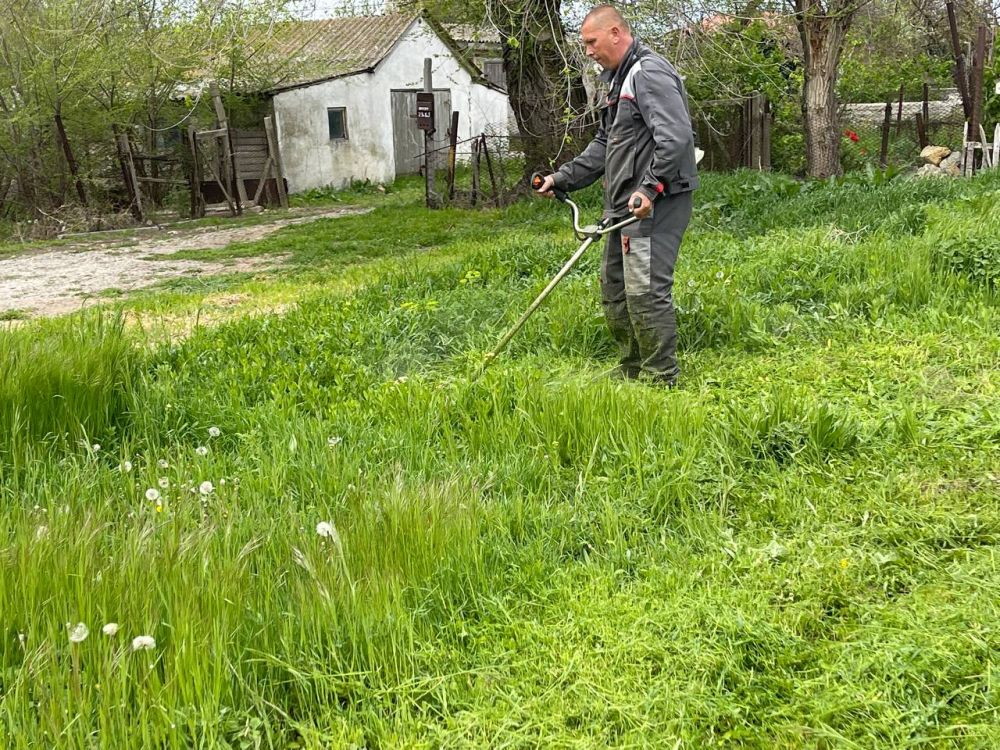 Очистка территории