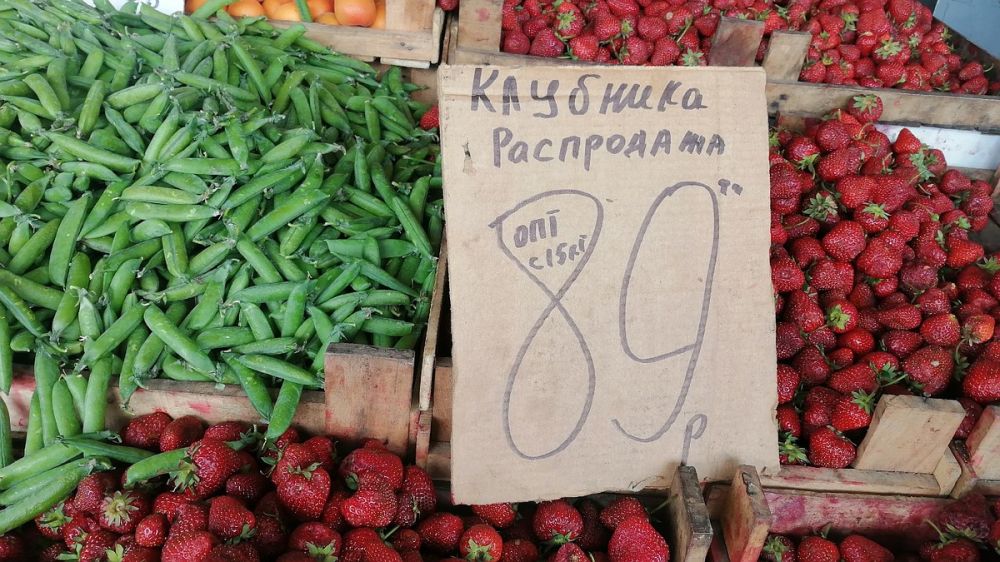 В Крыму упали цены на клубнику - Лента новостей Крыма