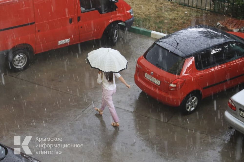 4 участка и дом затопило во время сегодняшнего ливня в Крыму - Лента  новостей Крыма