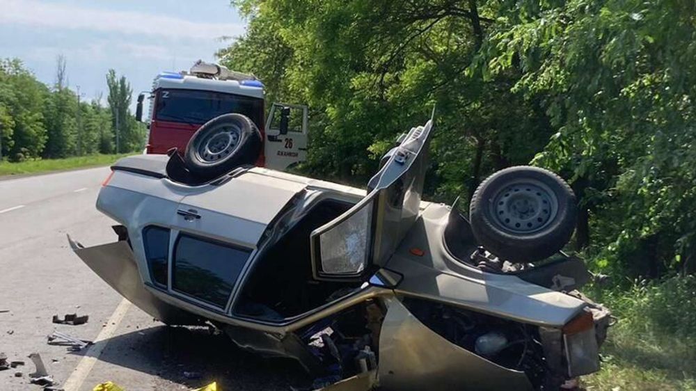 Смертельное ДТП на севере Крыма: погиб 25-летний водитель ВАЗа