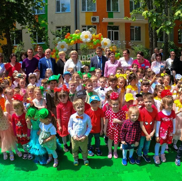 После капремонта открыли детский сад «Росинка»