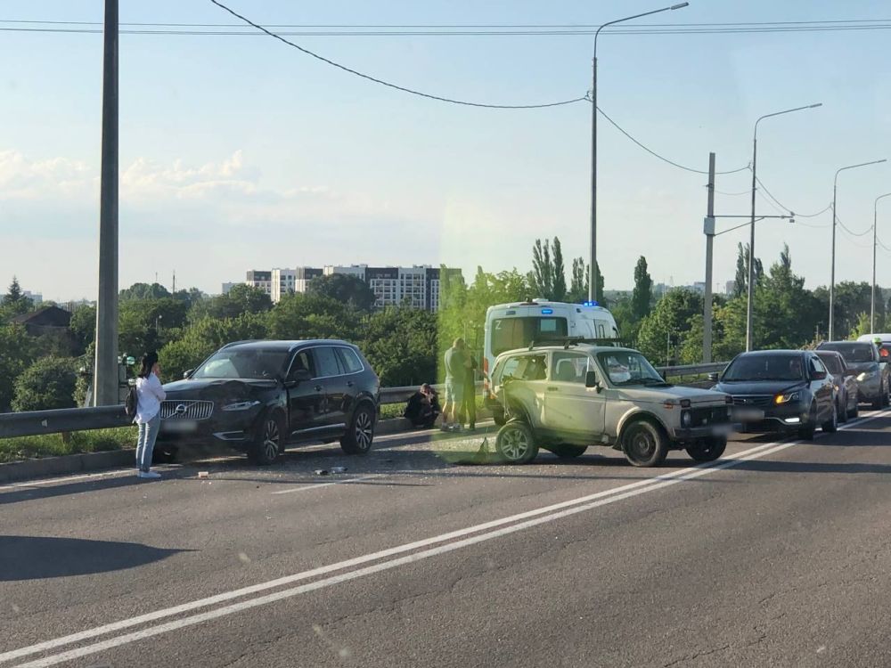 В Симферополе на объездной дороге в районе улицы Маршала Жукова произошло  ДТП - Лента новостей Крыма