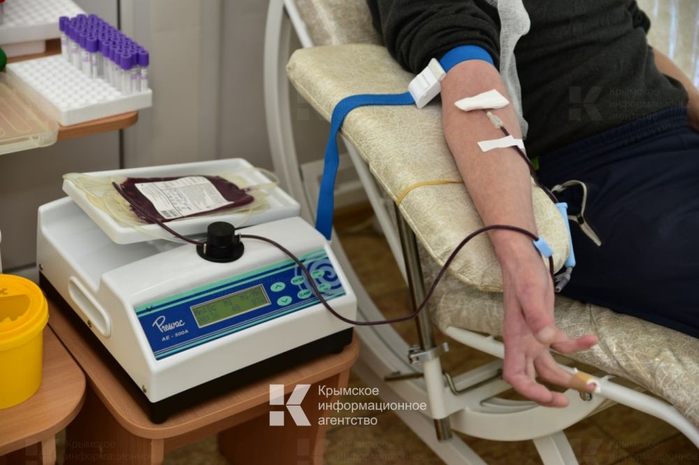 Пять крымских учреждений Службы крови подключили к Единой базе донорства крови