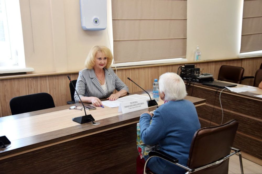 Эммилия Леонова: Провела очередной прием граждан по личным вопросам